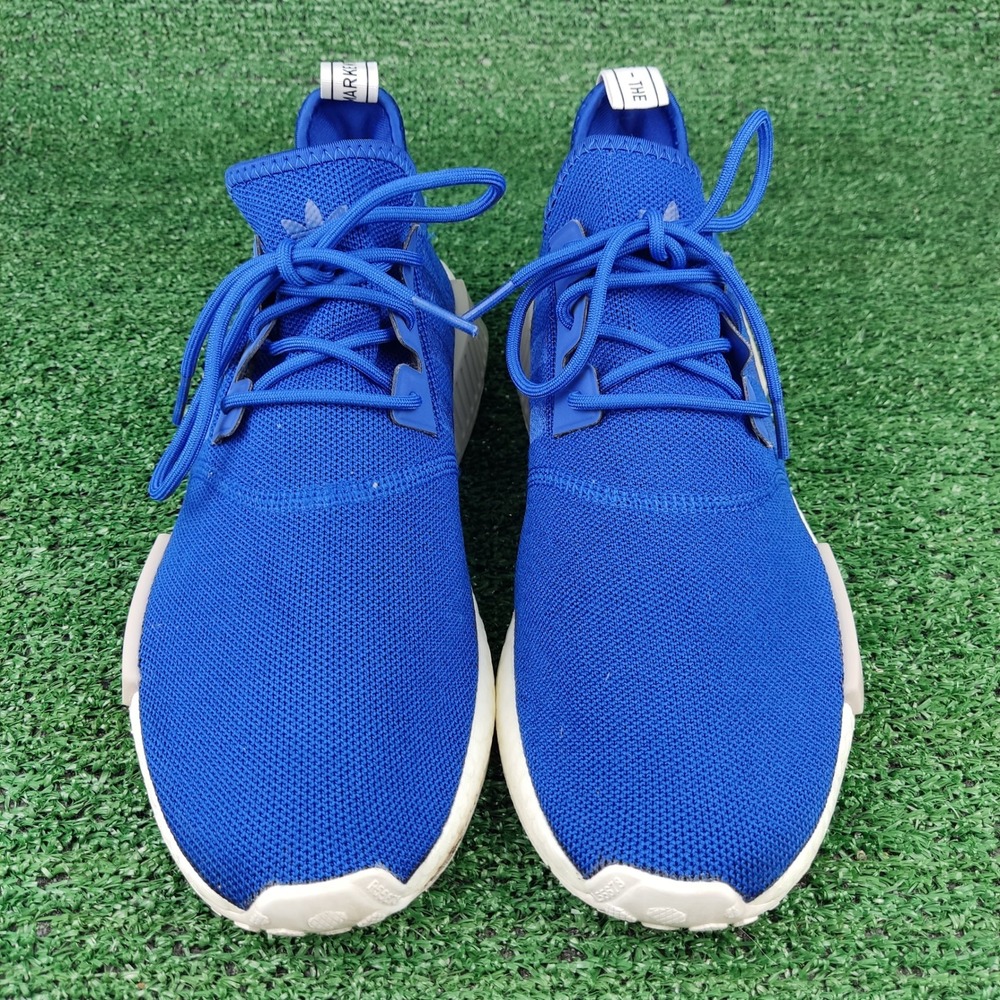 Adidas Sneakers Mens 11 Blue NMD_R1 GX4601 Low Top Knit Athletic Shoes - Picture 2 of 9